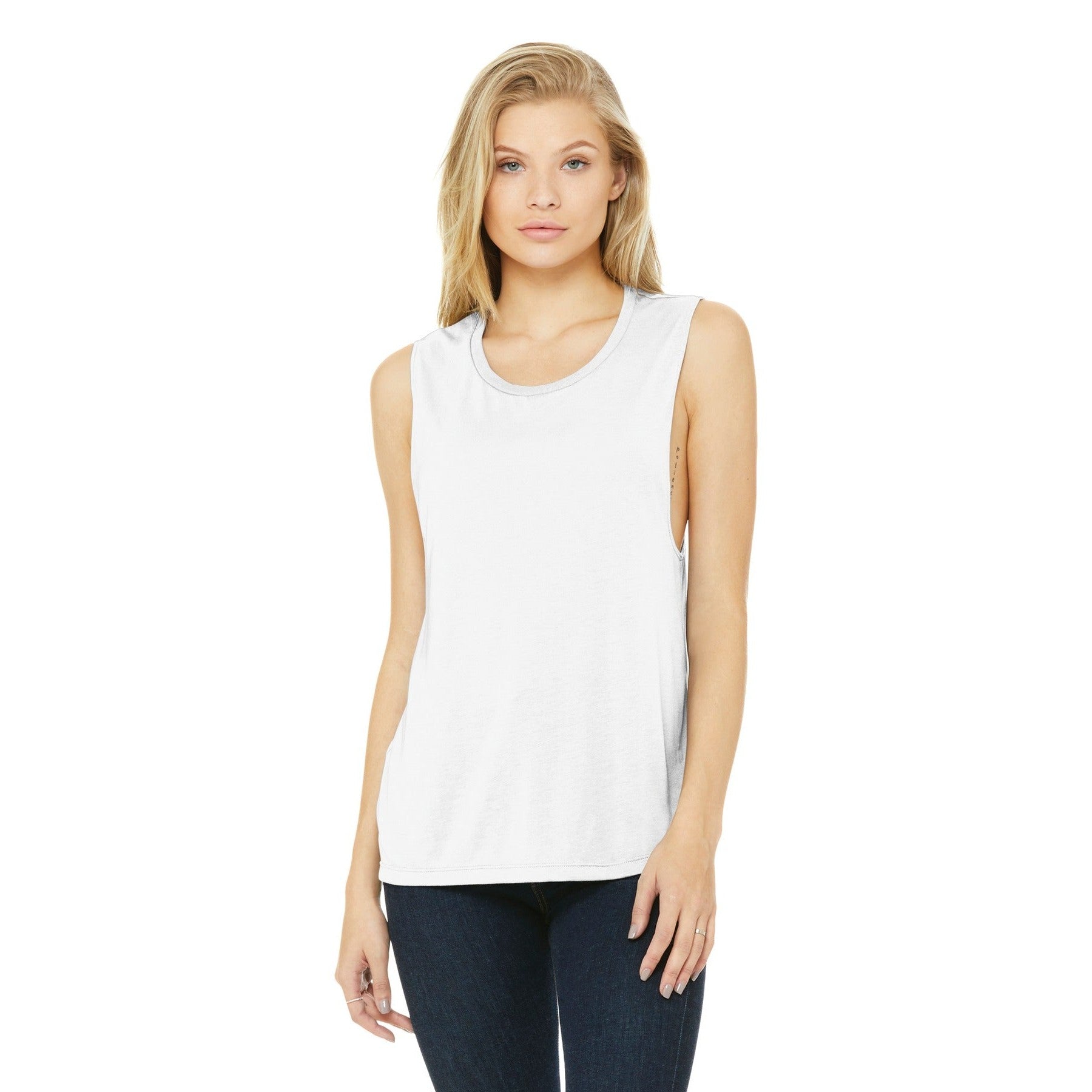 Bella + Canvas-BELLA+CANVAS ® Women's Flowy Scoop Muscle Tank. BC8803-MedTech-22